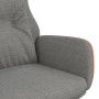 Sillón de relax de tela y PVC gris claro en Sillones | Comprar online en Foru.es