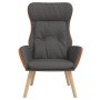 Sillón de relax de tela y PVC gris oscuro en Sillones | Comprar online en Foru.es