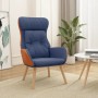 Sillón de relax de tela y PVC azul en Sillones | Comprar online en Foru.es