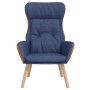 Sillón de relax de tela y PVC azul en Sillones | Comprar online en Foru.es