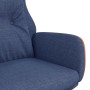 Sillón de relax de tela y PVC azul en Sillones | Comprar online en Foru.es