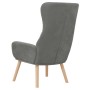 Sillón de relax de terciopelo gris oscuro en Sillones | Comprar online en Foru.es
