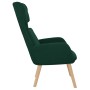 Sillón de relax de terciopelo verde oscuro en Sillones | Comprar online en Foru.es