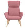 Sillón de relax de terciopelo rosa en Sillones | Comprar online en Foru.es