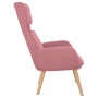 Sillón de relax de terciopelo rosa en Sillones | Comprar online en Foru.es