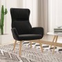 Sillón de relax de terciopelo negro en Sillones | Comprar online en Foru.es