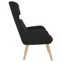 Sillón de relax de terciopelo negro en Sillones | Comprar online en Foru.es