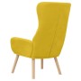 Sillón de relax de terciopelo amarillo mostaza en Sillones | Comprar online en Foru.es