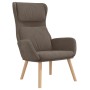 Sillón de relax de terciopelo marrón en Sillones | Comprar online en Foru.es