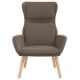 Sillón de relax de terciopelo marrón en Sillones | Comprar online en Foru.es