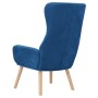 Sillón de relax de terciopelo azul en Sillones | Comprar online en Foru.es