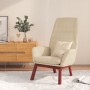Sillón de relax de tela color crema en Sillones | Comprar online en Foru.es