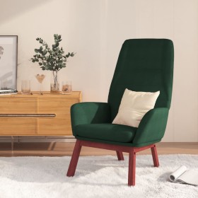 Sillón de relax de tela verde oscuro en Sillones | Comprar online en Foru.es