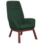 Sillón de relax de tela verde oscuro en Sillones | Comprar online en Foru.es