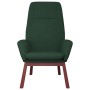 Sillón de relax de tela verde oscuro en Sillones | Comprar online en Foru.es