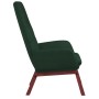 Sillón de relax de tela verde oscuro en Sillones | Comprar online en Foru.es