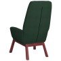 Sillón de relax de tela verde oscuro en Sillones | Comprar online en Foru.es