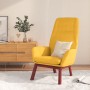 Sillón de relax de tela amarillo mostaza en Sillones | Comprar online en Foru.es