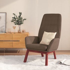 Sillón de relax de tela gris taupe en Sillones | Comprar online en Foru.es