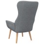 Sillón de relax de tela gris claro en Sillones | Comprar online en Foru.es