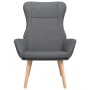 Sillón de relax de tela gris oscuro en Sillones | Comprar online en Foru.es