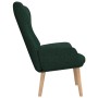 Sillón de relax de tela verde oscuro en Sillones | Comprar online en Foru.es