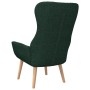 Sillón de relax de tela verde oscuro en Sillones | Comprar online en Foru.es