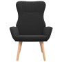 Sillón de relax de tela negro en Sillones | Comprar online en Foru.es