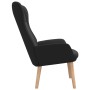 Sillón de relax de tela negro en Sillones | Comprar online en Foru.es