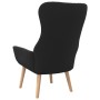 Sillón de relax de tela negro en Sillones | Comprar online en Foru.es