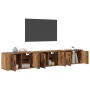 Juego de Muebles para Televisión Montados en la Pared 3 pcs en Muebles TV | Comprar online en Foru.es