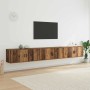 Juego de Muebles para Televisión Montados en la Pared 3 pcs en Muebles TV | Comprar online en Foru.es