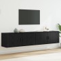 Juego de Muebles para Televisión Montados en la Pared 2 pcs en Muebles TV | Comprar online en Foru.es