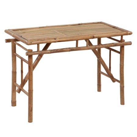 Mesa plegable de jardín de bambú 115x50x75 cm en Mesas de jardín | Comprar online en Foru.es