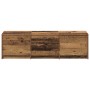 Gabinete de TV con LEDs Madera envejecida 140 x 34 x 40 cm en Muebles TV | Comprar online en Foru.es