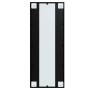 Espejo de pared metal negro 100x40 cm en Espejos | Comprar online en Foru.es