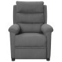 Sillón reclinable de tela gris claro en Sillones | Comprar online en Foru.es