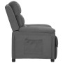 Sillón reclinable de tela gris claro en Sillones | Comprar online en Foru.es