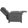 Sillón reclinable de tela gris claro en Sillones | Comprar online en Foru.es