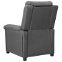 Sillón reclinable de tela gris claro en Sillones | Comprar online en Foru.es