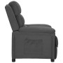 Sillón reclinable de tela gris oscuro en Sillones | Comprar online en Foru.es