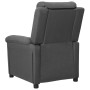 Sillón reclinable de tela gris oscuro en Sillones | Comprar online en Foru.es