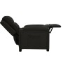 Sillón reclinable de tela negro en Sillones | Comprar online en Foru.es