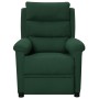 Sillón reclinable de tela verde oscuro en Sillones | Comprar online en Foru.es