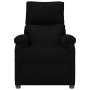 Sillón reclinable de tela negro en Sillones | Comprar online en Foru.es