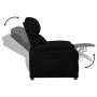 Sillón reclinable de tela negro en Sillones | Comprar online en Foru.es