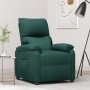 Sillón reclinable de tela verde oscuro en Sillones | Comprar online en Foru.es