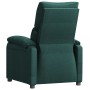 Sillón reclinable de tela verde oscuro en Sillones | Comprar online en Foru.es