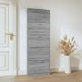 Mueble zapatero madera contrachapada gris Sonoma 59x17x169 cm en Zapateros y organizadores de calzado | Comprar online en Foru.e