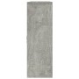 Estantería de pared con 8 compartimentos gris hormigón en Estanterías | Comprar online en Foru.es